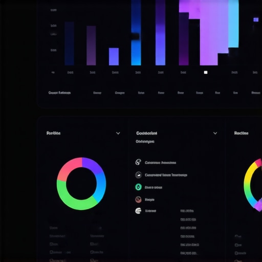 Screenshot of a digital analytics dashboard displaying Google Profile performance metrics