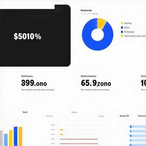Analytics dashboard displaying multi-source local SEO data
